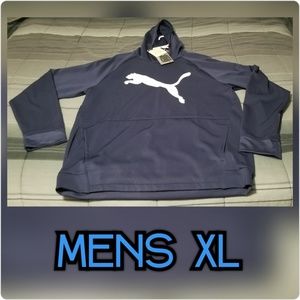 Puma Mens XL Hoodie Blue